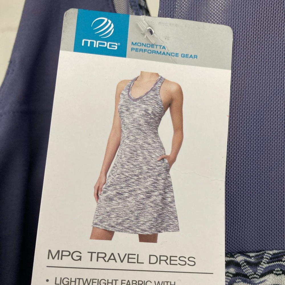 MPG Lightweight Racerback strechy dress with bra